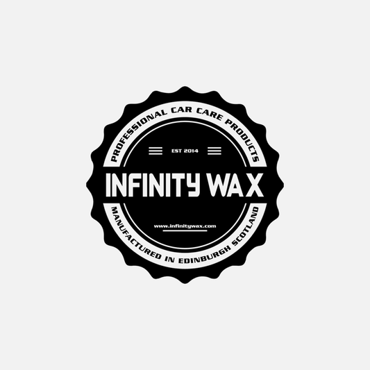 Infinity Wax Cut Vinyl Window Sticker - Infinity Wax
