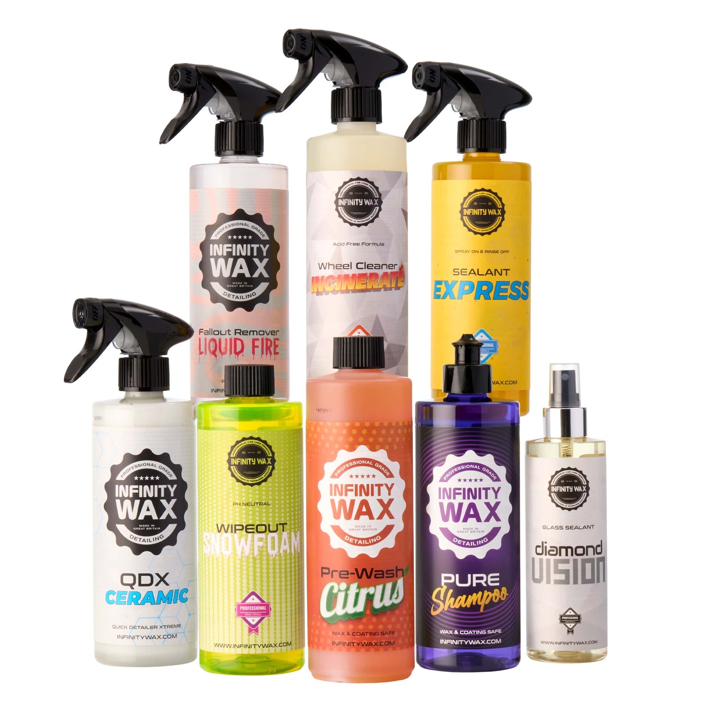 Infinity Wax - Wheels, Wash & Protect Bundle - Ceramic 6 Months Protection - Infinity Wax