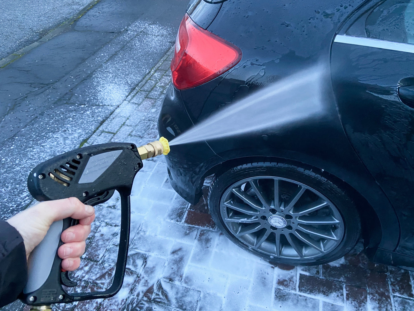 Nilfisk Short Trigger Gun with Quick Release Nozzle set - Infinity Wax