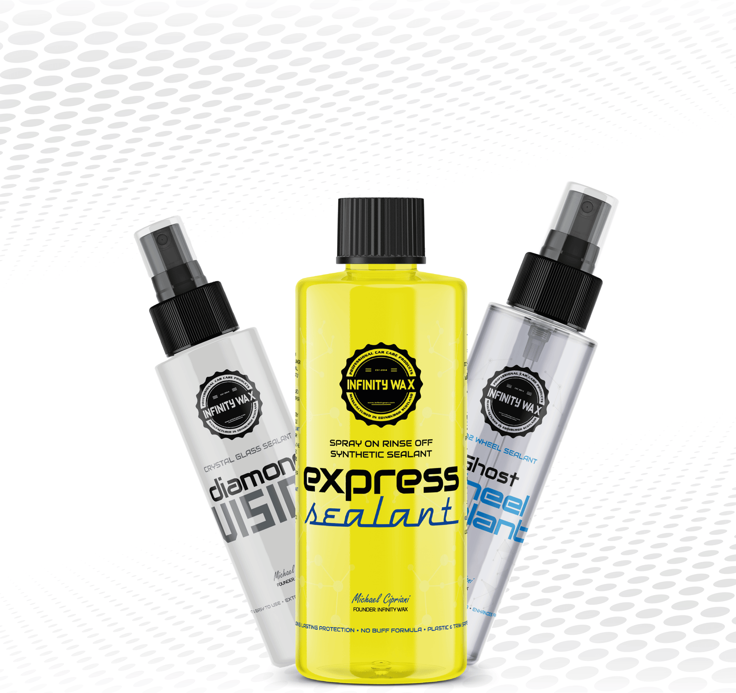 Paint Wheels & Glass Bundle - Infinity Wax