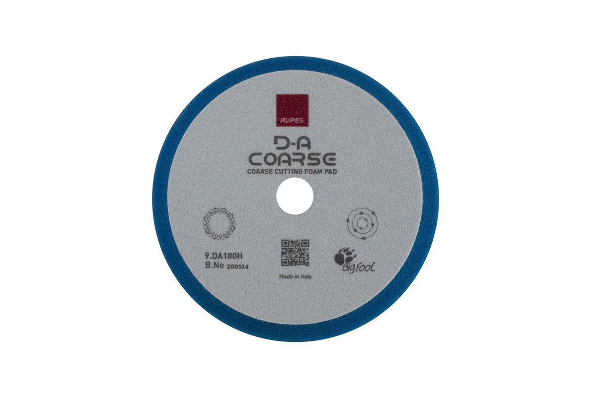 Rupes DA Coarse High Performance Foam Pad Blue (Various Sizes) - Infinity Wax