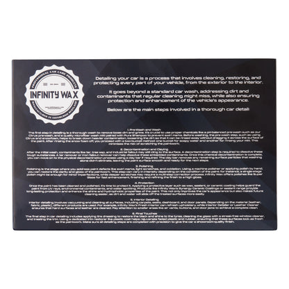 10 Piece Car Detailing Sample Box - Infinity Wax