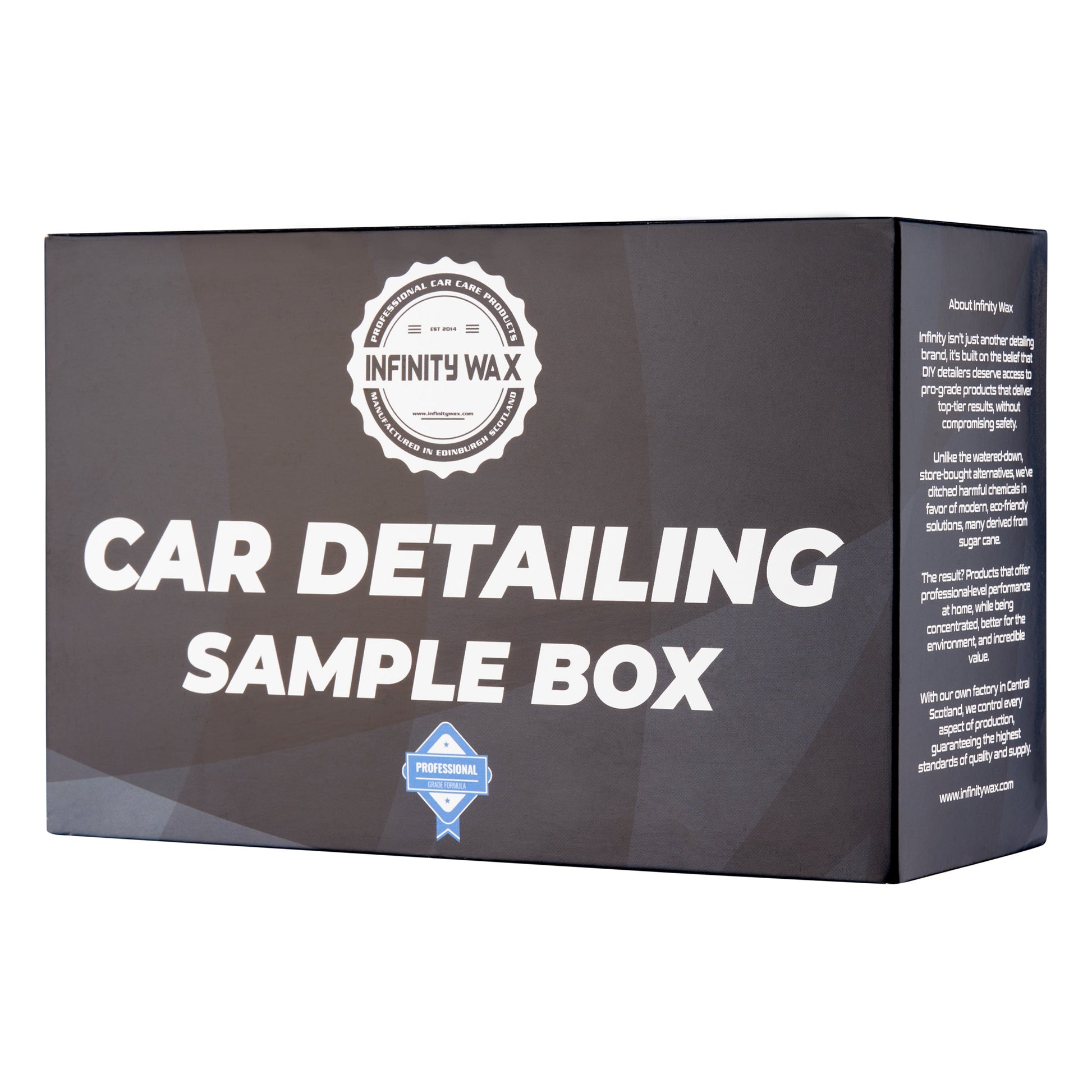 10 Piece Car Detailing Sample Box - Infinity Wax