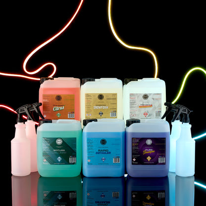 5L Car Detailing Mega Bundle Exterior With FREE Bottles