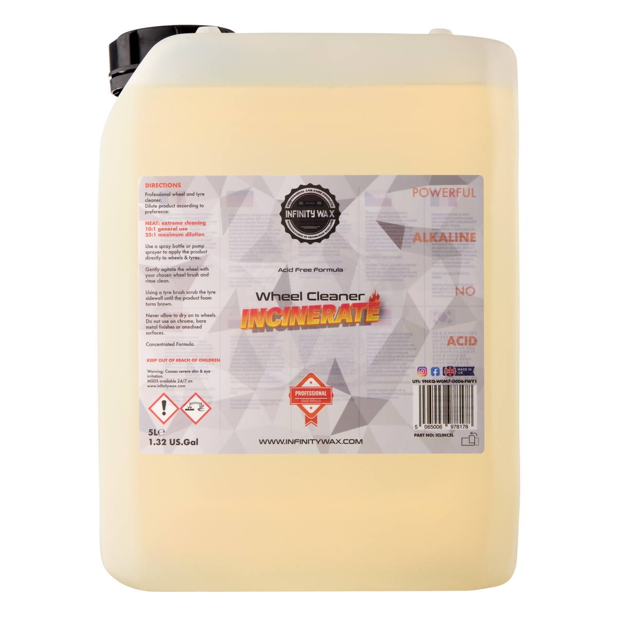 Incinerate Wheel Cleaner