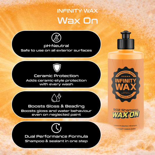 WAX ON Si02 Shampoo