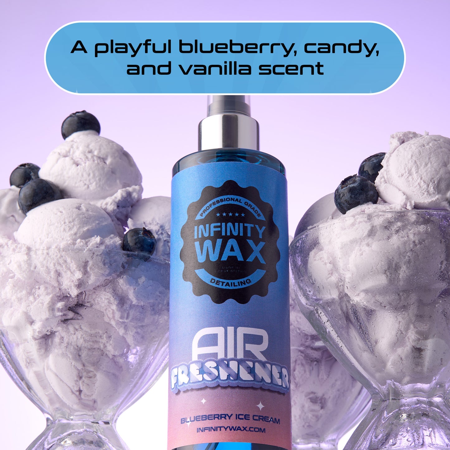 Blueberry Ice Cream Spray Air Freshener 250ml