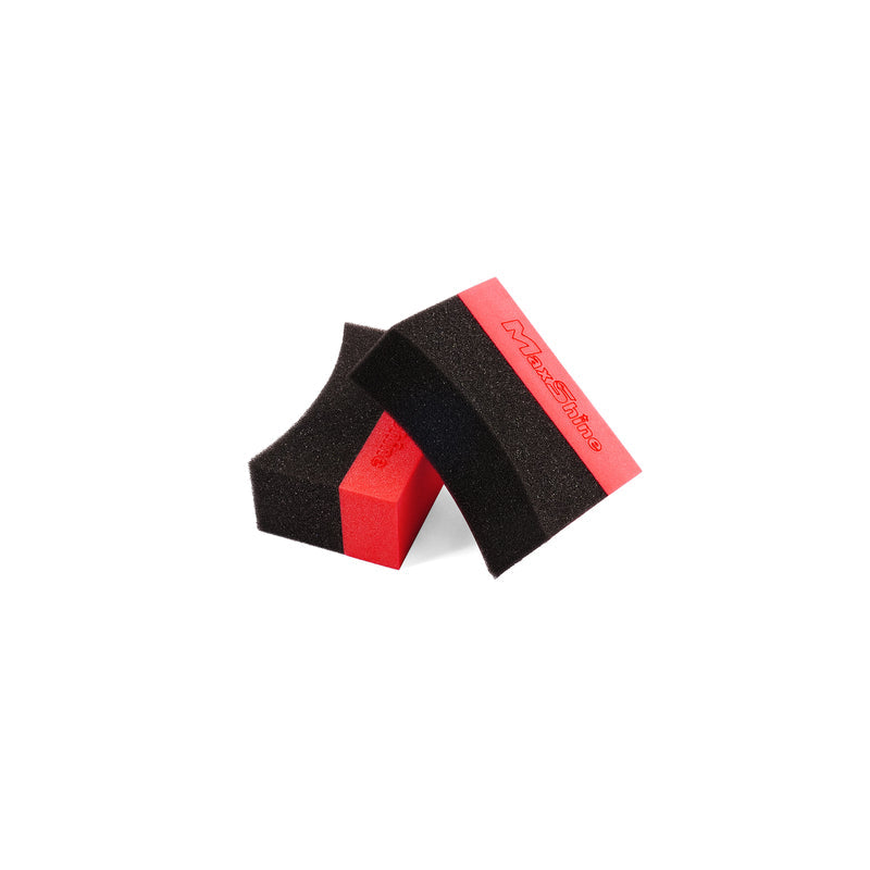 Maxshine Curved Tyre Dressing Applicator 4 Pack