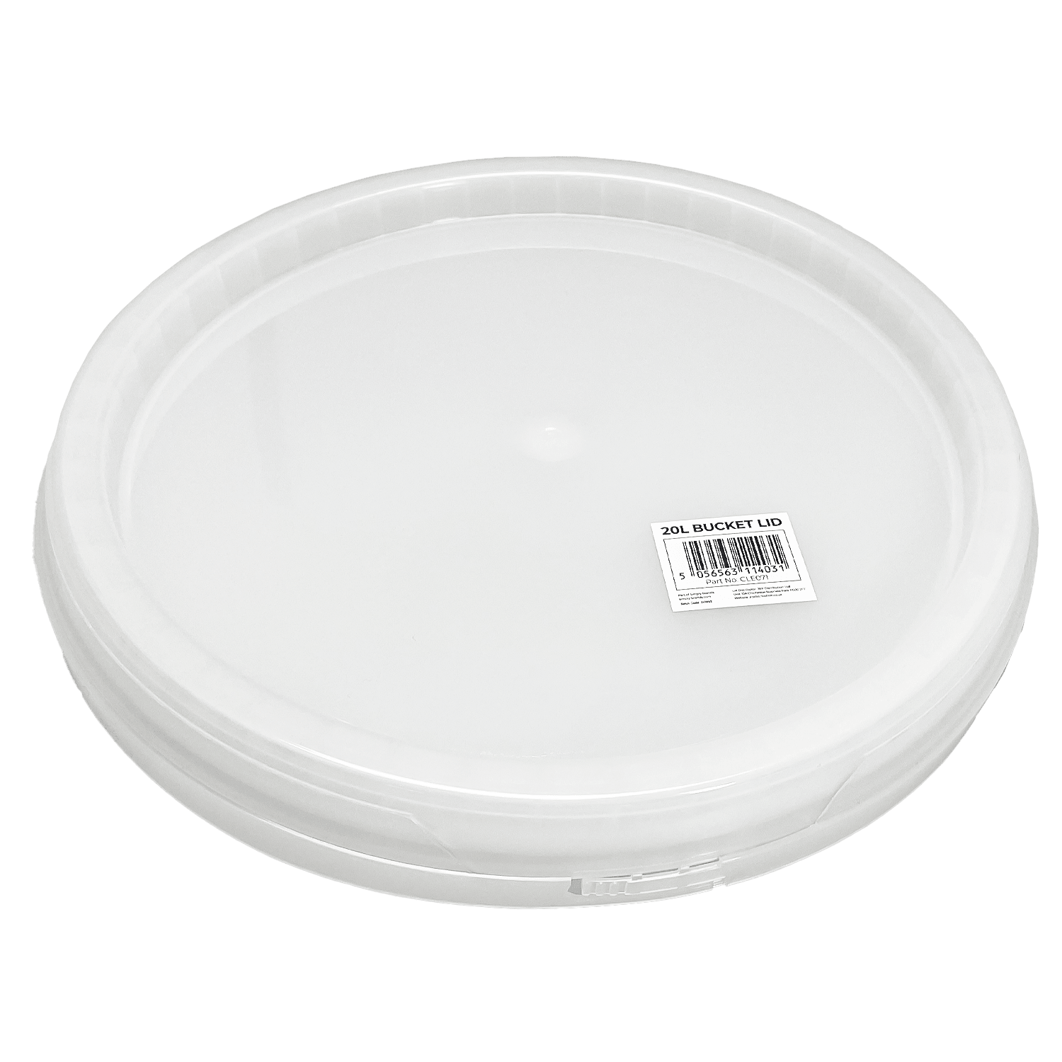 Bucket Lid Clear - Infinity Wax