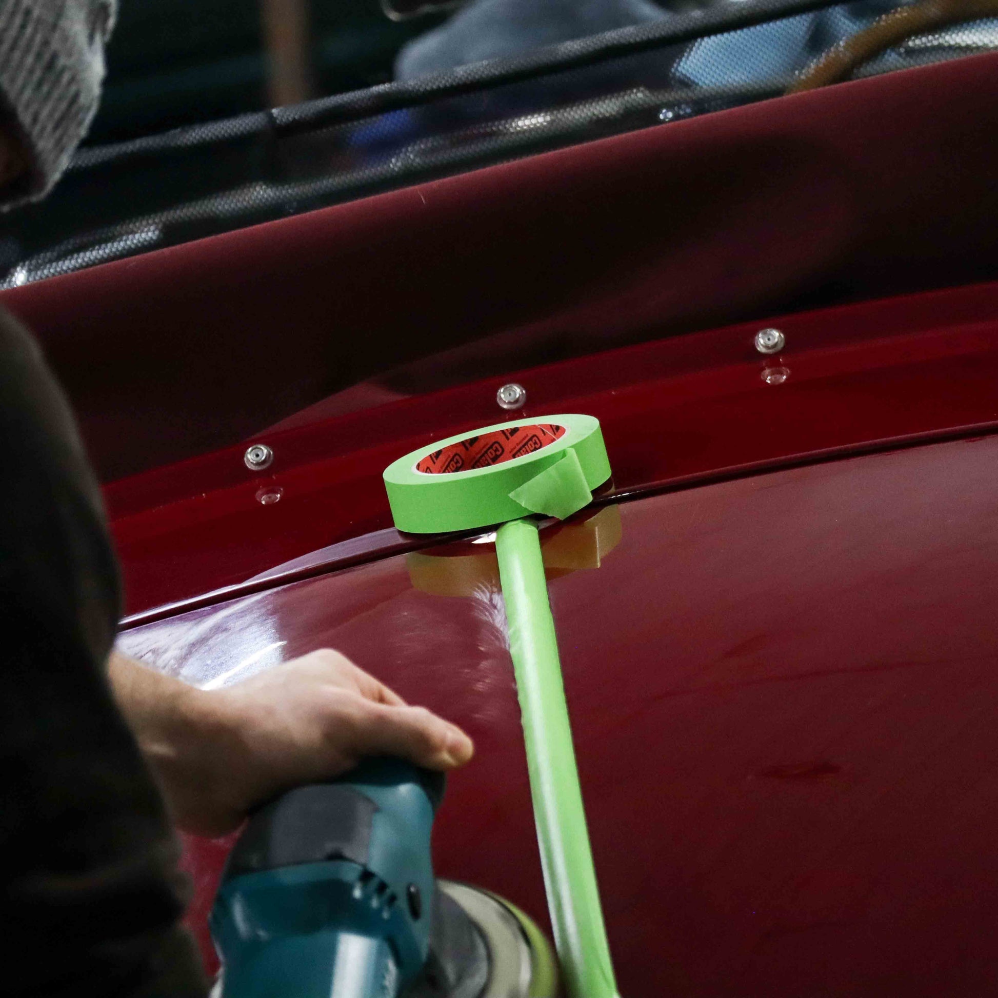 Colad Aqua Dynamic Masking Tape 25mm x 50m (1 Roll) - Infinity Wax