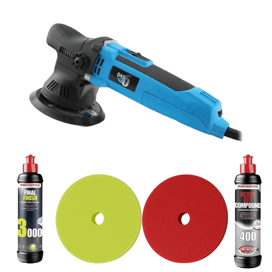DAS - 6 v2 Dual Action Polisher - Menzerna Bundle - Infinity Wax