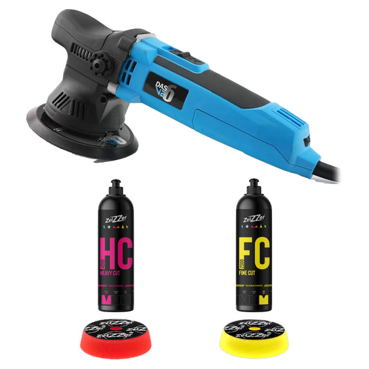 DAS - 6 v2 Dual Action Polisher - Zvizzer Bundle - Infinity Wax
