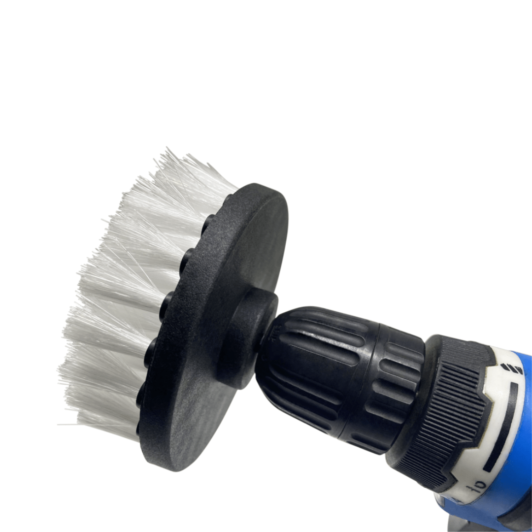Drill Brush Attachment - Soft grade white - Infinity Wax