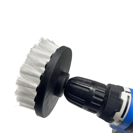 Drill Brush Attachment - Soft grade white - Infinity Wax