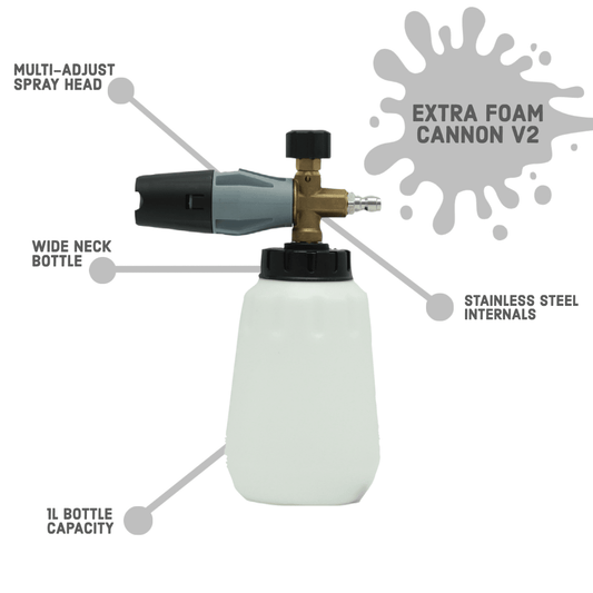Extra Foam Snowfoam Cannon v2 - Infinity Wax