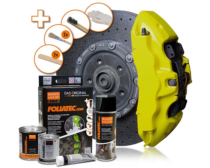 Foliatec Brake Caliper Paint Kit - Infinity Wax
