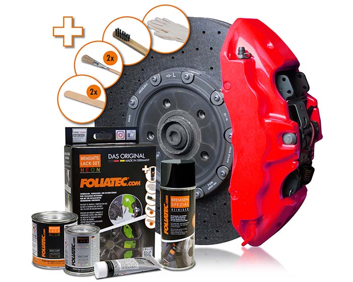 Foliatec Brake Caliper Paint Kit - Infinity Wax