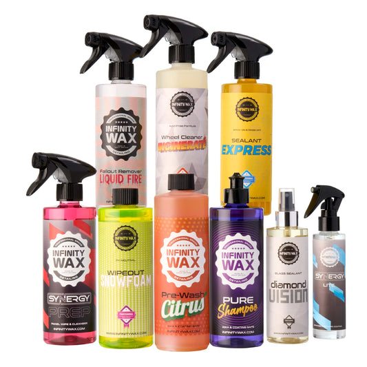 Infinity Wax - Wheels, Wash & Protect Bundle - Ceramic 1 Year Protection - Infinity Wax