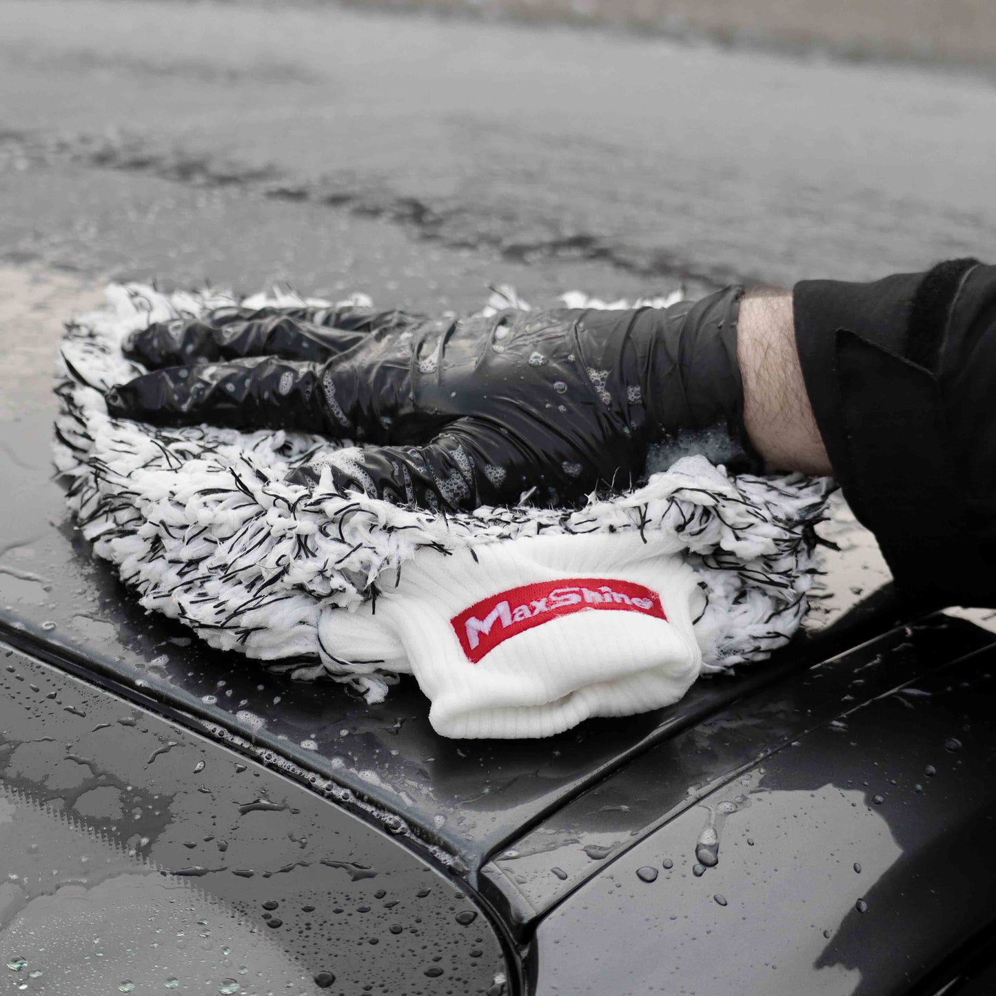 Maxshine Microfibre Wash Mitt - Infinity Wax