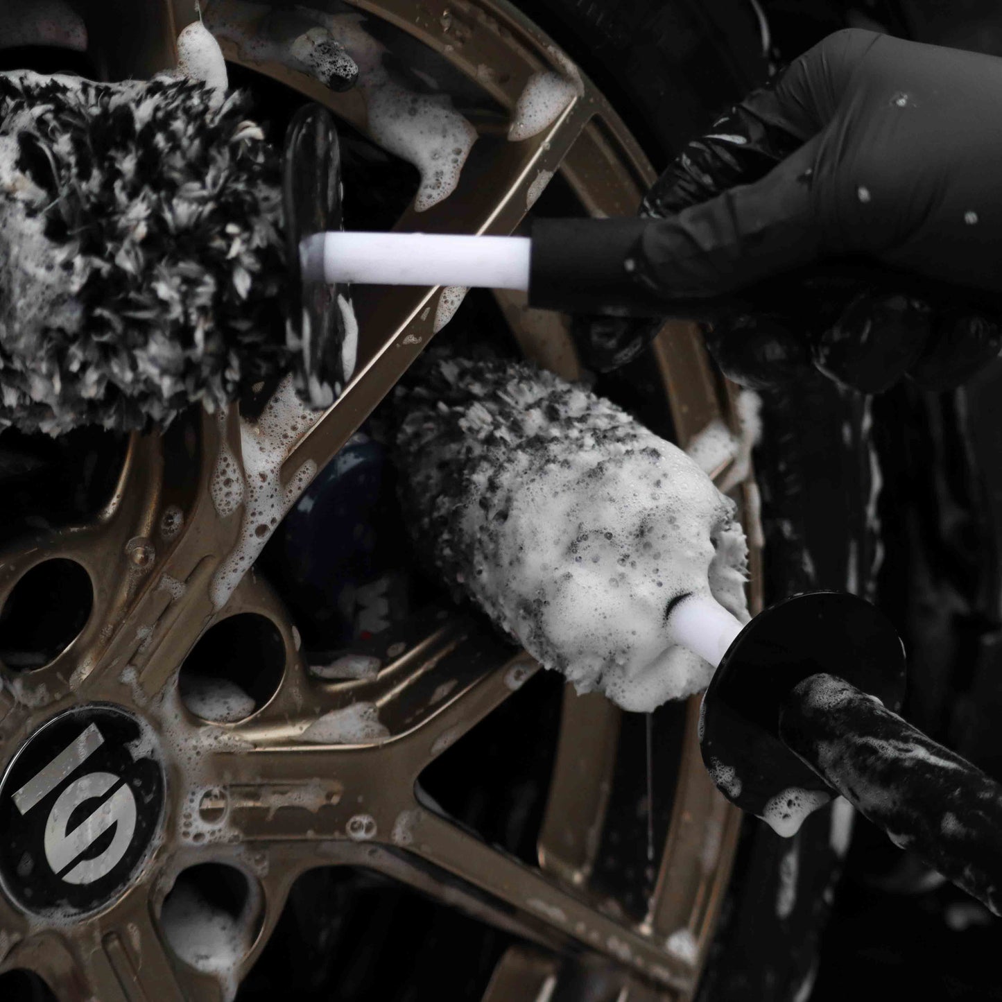 Maxshine Microfibre Wheel Brush 3 - Piece Kit - Infinity Wax