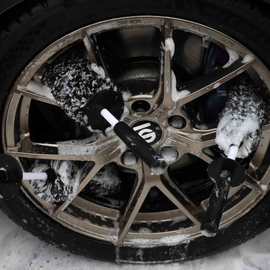 Maxshine Microfibre Wheel Brush 3 - Piece Kit - Infinity Wax