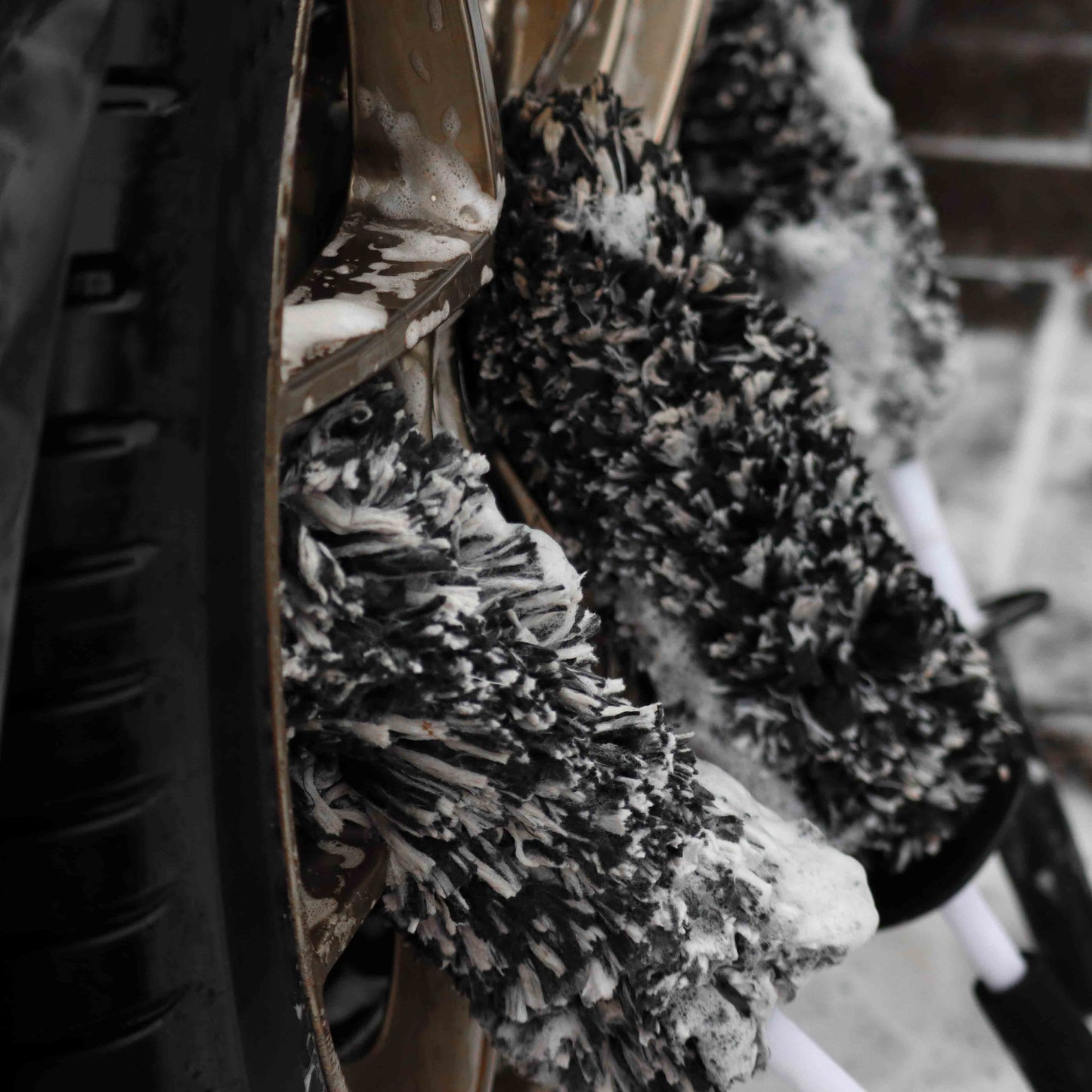 Maxshine Microfibre Wheel Brush 3 - Piece Kit - Infinity Wax