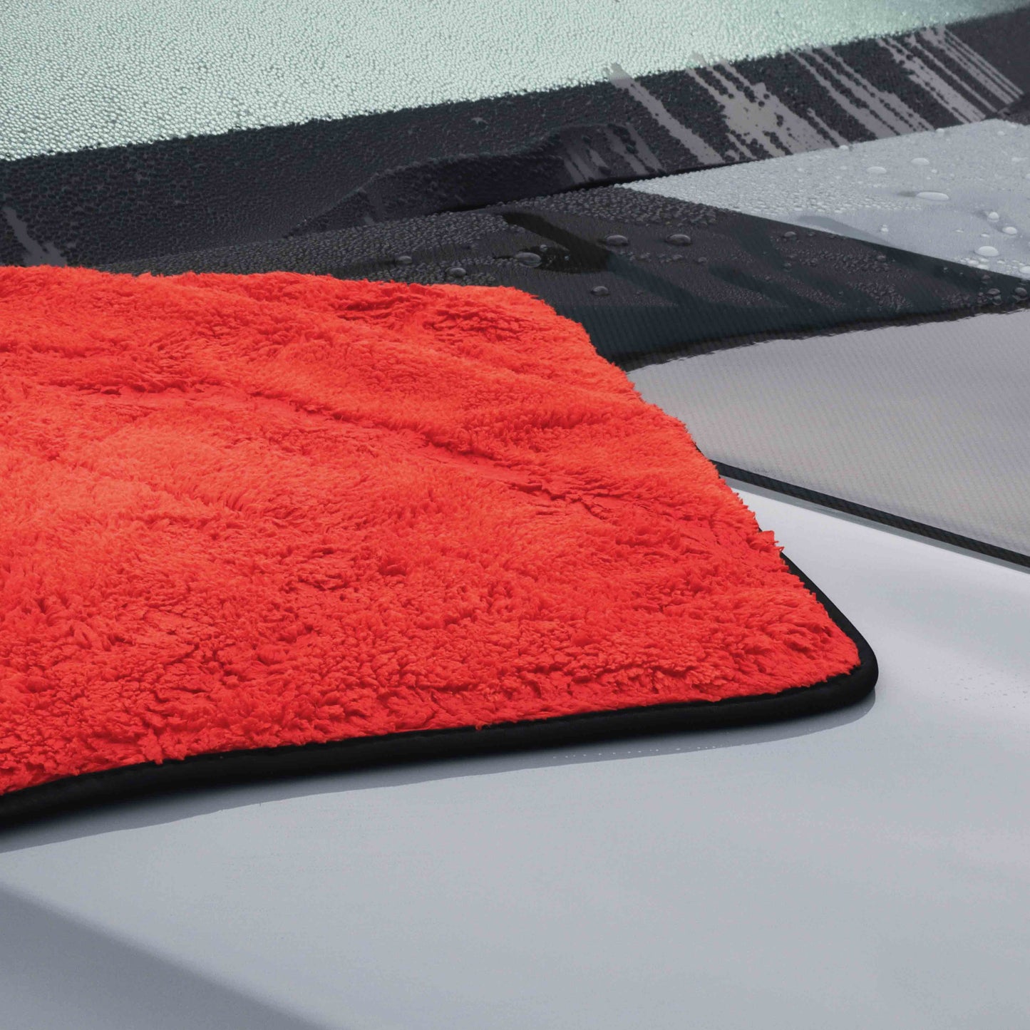 Maxshine Orange 1000GSM Microfibre Drying Towel - Infinity Wax
