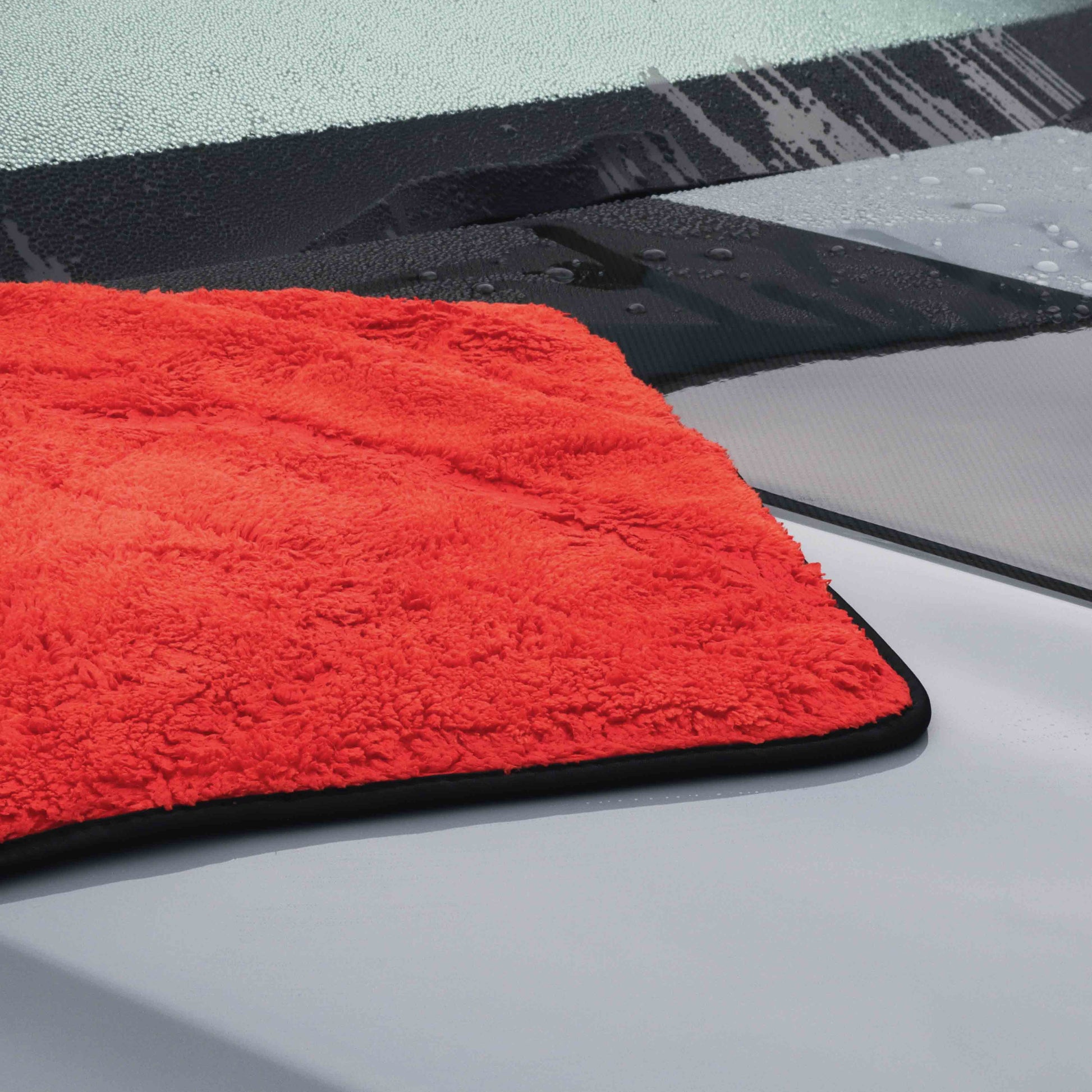 Maxshine Orange 1000GSM Microfibre Drying Towel - Infinity Wax