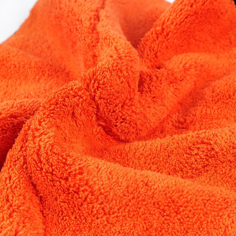 Maxshine Orange 1000GSM Microfibre Drying Towel - Infinity Wax