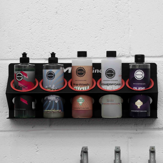 Maxshine Wall Mounted Bottle Holder - For 500ml Bottles - Infinity Wax