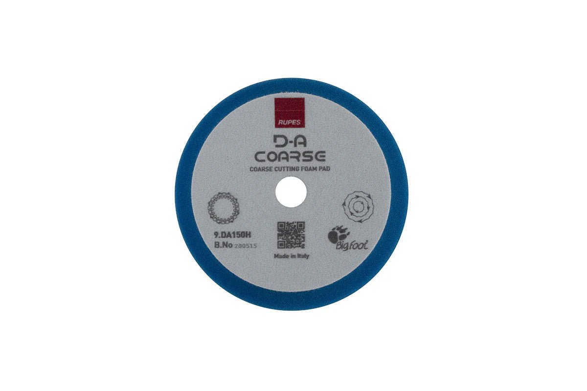 Rupes DA Coarse High Performance Foam Pad Blue (Various Sizes) - Infinity Wax