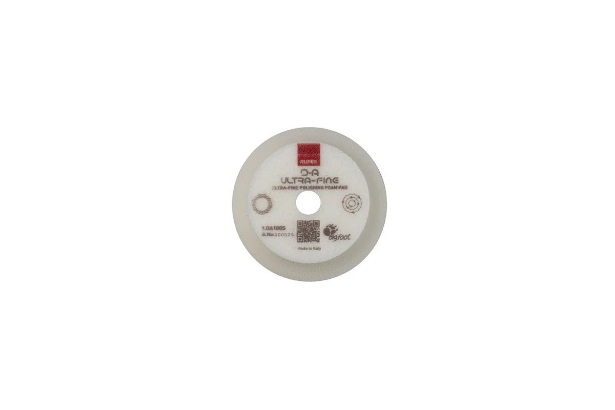 Rupes DA Ultra Fine High Performance Foam Pad White (Various Sizes) - Infinity Wax