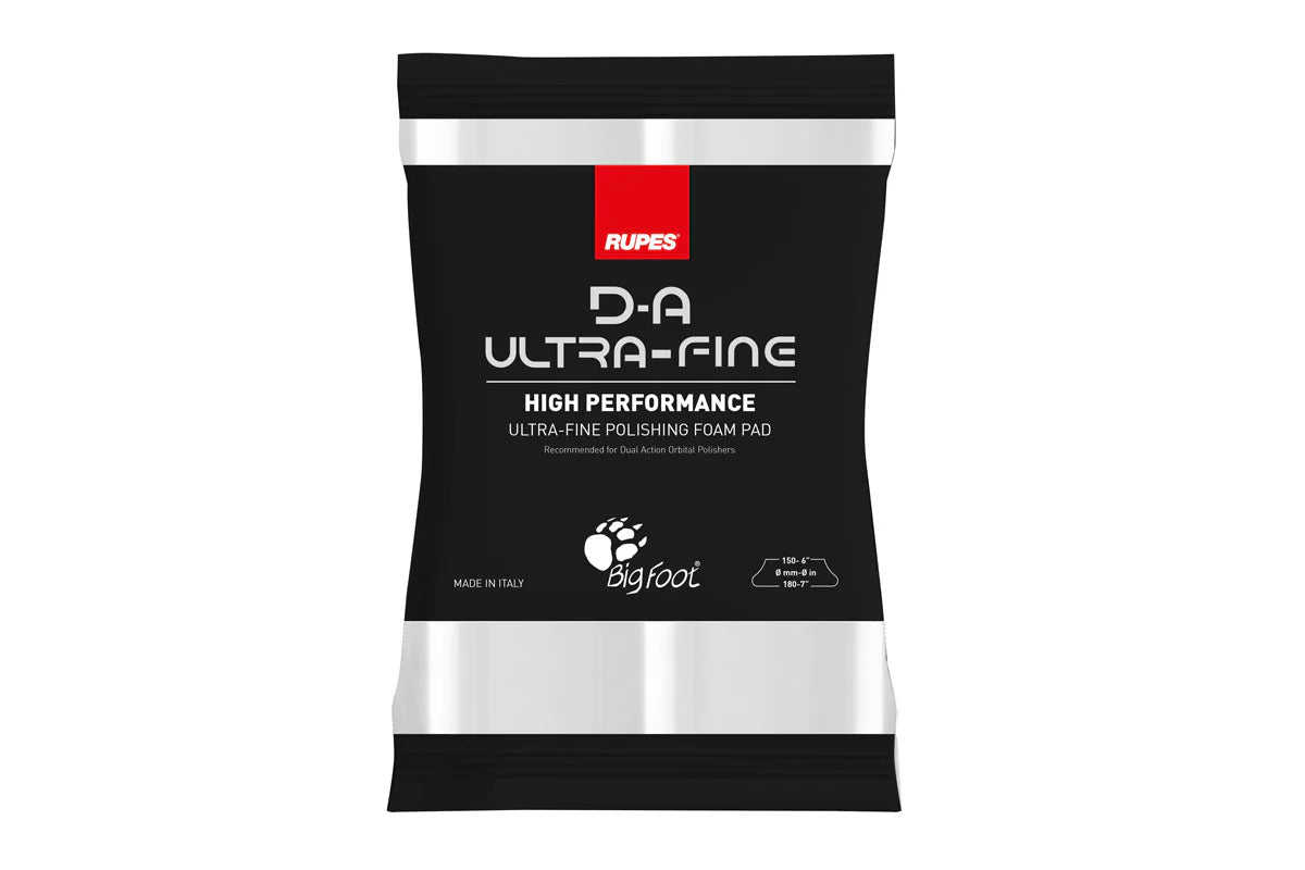 Rupes DA Ultra Fine High Performance Foam Pad White (Various Sizes) - Infinity Wax