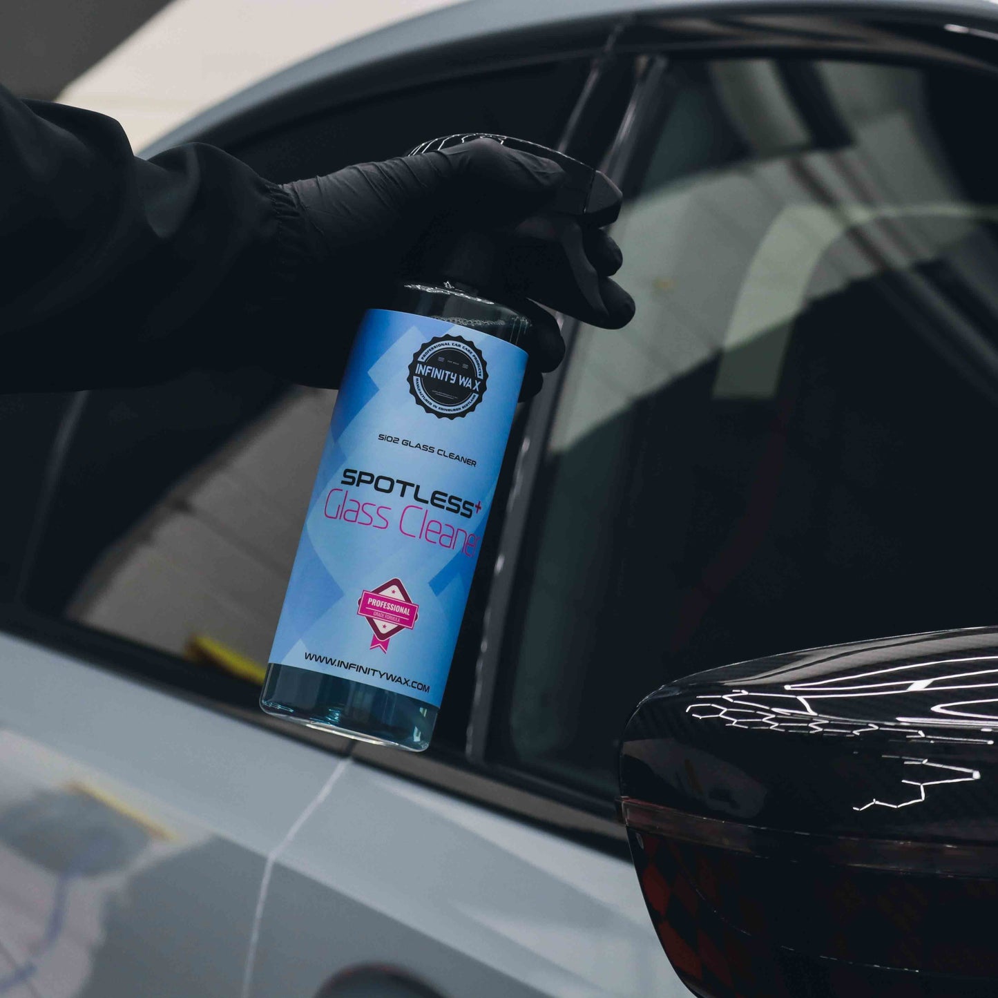 Spotless+ Si02 Glass Cleaner - Infinity Wax