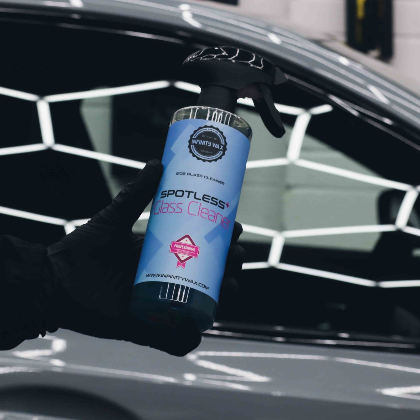 Spotless+ Si02 Glass Cleaner - Infinity Wax