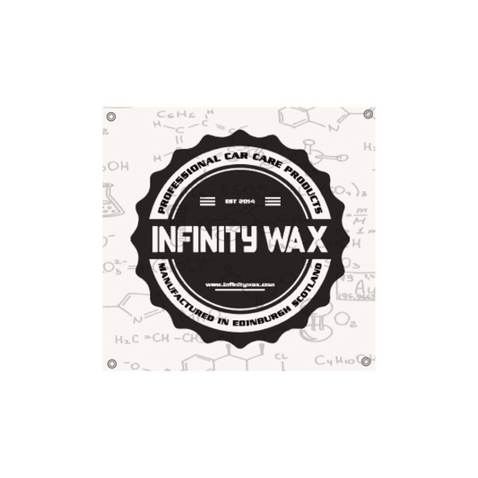 The Logo Garage Banner 2x2' Square - Infinity Wax